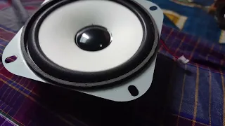 BASS I LOVE YOU on a broken chinese speaker