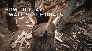 How to Play World Axe Throwing League Duals (Axe Throwing Game)