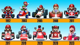 Evolution of Mario Kart (Game, LEGO and Super Mario Bros Movie, 1992 ~ 2023)