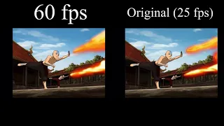 Avatar: The Last Airbender Clip AI turned into 60 fps