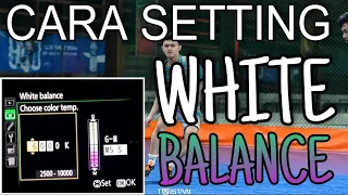 CARA SETTING WHITE BALANCE SPORT PHOTO ⁉ #photography #nikon #sports #sportphotography #tutorial