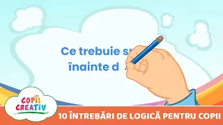 #2- Întrebări de LOGICĂ pentru copii isteți | Copil Creativ