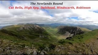 The Newlands Round, Catbells, High Spy, Dalehead, Hindscarth, Robinson