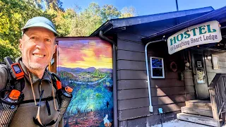 AT2022.Day.191-192: Stealth Site to Hostel at Laughing Heart Lodge