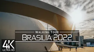 【4K 60fps】🇧🇷 VIRTUAL WALKING TOUR: 🚶 «Brasilia - Brazil 2022» 🎧 ORIGINAL SOUNDS 🚫 NO COMMENT 📺 ASMR
