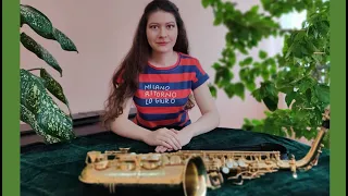 Саксофонистка Валерия Котельникова - Вальс Бостон (кавер)