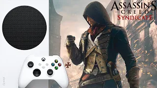 Assassin's Creed Syndicate Xbox Series S 30 FPS