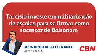 Tarcísio investe em militarização de escolas para se firmar como sucessor de Bolsonaro