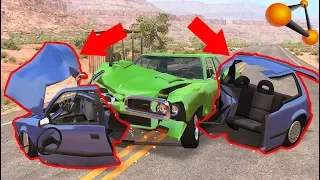 РАСПИЛ Попал В АВАРИЮ - BeamNg Drive