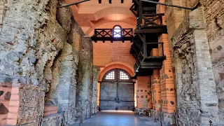 4. Kyiv. May 2024. Golden Gate from the inside. Upper terraces of the Golden Gate. View from above.