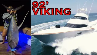 Have You Ever Seen the Inside of a $10,000,000 Fishing Boat??? (92 Viking Tour + Giant Tuna CCC)