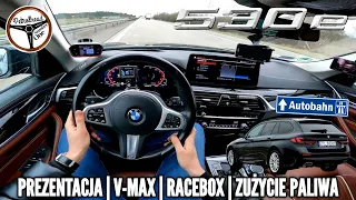 2021 BMW 530e LCI | Sprawdzam WSZYSTKO. V-MAX, 0-100, 100-200, zużycie paliwa, prezentacja. TEST