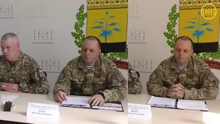 Брифінг керівника АТО генерал-лейтенанта Михайла Забродського