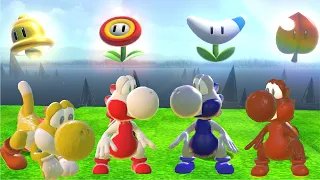 Custom Power-Ups!! *ALL YOSHI Power-ups in Bowser's Fury!!*