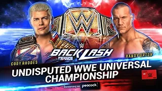 WWE 2K24 - Randy Orton Vs Cody Rhodes | No Holds Barred Match | Backlash | RTX Gameplay