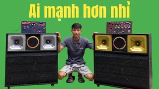 Cấu Hình Loa Kéo 30 Đôi Ráp Víp || Loa Kéo Công Suất Lớn