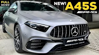 2023 MERCEDES AMG A45 S NEW FACELIFT BRUTAL Sound FULL In-Depth Review Exterior Interior 4MATIC+