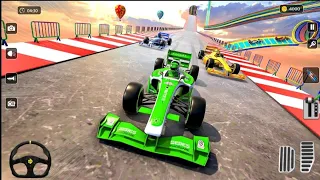 Formula Car Racing Stunts Simulator 3D - Impossible Car Mega Ramp 3D - Android GamePlay