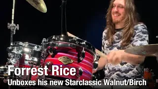 Forrest Rice Unboxes his new Starclassic Walnut/Birch and plays it right out of the box!