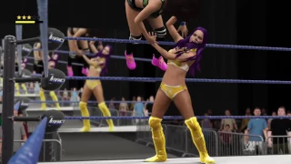 WWE 2K17 TNA Impact Marti Bell vs. Raquel