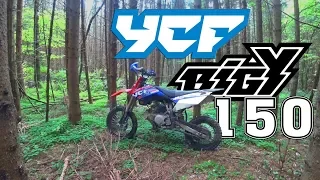 Честный ОБЗОР питбайка YCF BIGY 150 MX |Тест Драйв в ГРЯЗИ | ЛУЧШИЙ ПИТБАЙК для высоких!