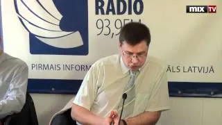 Mix TV: Валдис Домбровскис на радио Балтком