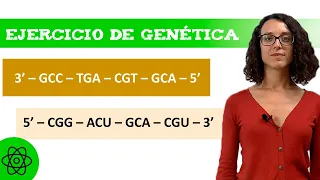 TRANSCRIPCIÓN GENÉTICA (Ejercicio y soluciones)