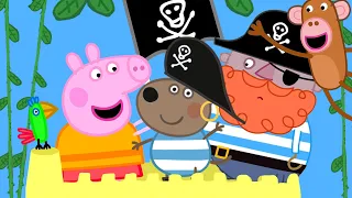 Peppa Pig en Español Episodios completos 🌴 La isla de los Piratas 🌴 Pepa la cerdita