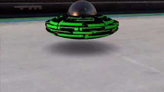 UFO in TrackMania - track "Flat Earth Exist" 1080p30