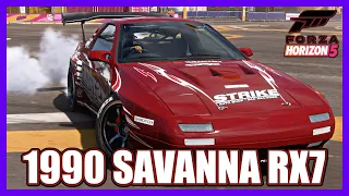 This Savanna Rx7 Build Is Very CONSISTENT - FORZA HORIZON 5 - DRIFT TUNE/ BUILD