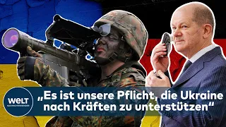 DEUTSCHE WAFFEN für die UKRAINE zur Verteidigung von PUTINS INVASIONSARMEE