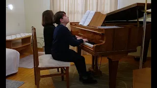 Schubert :Fantasia in F minor, Avetis Eskenian & Lusine Grigoryan