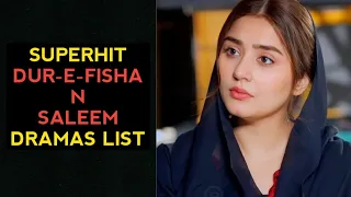 Top 5 Dur e Fishan Saleem Dramas List