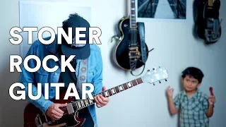 Stoner Rock Blues Guitar Riffs ft. Mini Me