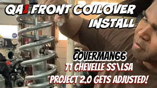 How To Install QA1 Front Coilovers (Parts Setup and Install)