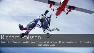 Richard Poisson: Fault Detection and Isolation in Aerospace Applications