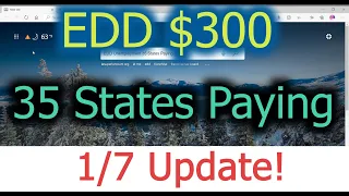 EDD Unemployment New 35 All States Benefits Payment for $300! January Update Explain PUA PEUC EBT CA