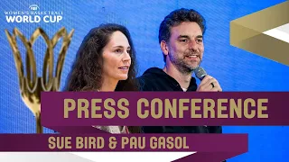 Sue Bird & Pau Gasol - FIBA Women's Basketball World Cup 2026 Press Conference