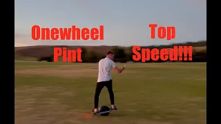 Onewheel Pint Top Speed | How fast can a Onewheel Pint really go?!