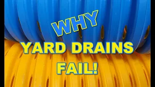 Why Most Yard Drains Fail - Must Watch!!!!