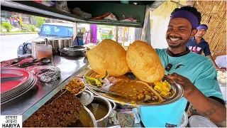 30/- Rs LEVEL 3000 Indian Food Nashta | Sabzi Mandi wale Chole Bhature, Lachha Paratha, Biryani