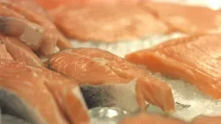 Salmon Steaks and Salmon Fillet - Pack of 3 | Stock Footage - Videohive