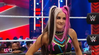 WWE Dakota Kai w/ Bayley & Iyo Sky vs Dana Brooke | August 15, 2022 Raw