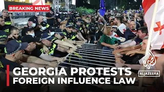 Georgia 'Foreign Influence' Law protests: Demonstrations turn violent in Capital Tbilisi
