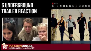 6 Underground (Netflix - Official Trailer - Ryan Reynolds) The Popcorn Junkies FAMILY Reaction