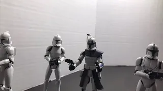 Hunt for Grievous “part 2” (Star Wars clone wars stop motion)