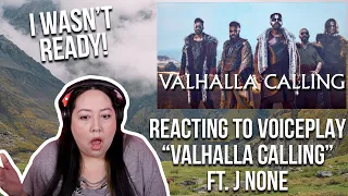 REACTING TO Voiceplay 'Valhalla Calling - Miracle of Sound' (acapella) ft J.NONE (I WASN'T READY!!!)