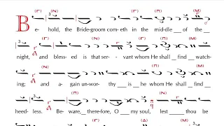 Alleluia/Behold the Bridegroom