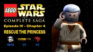 [100% Guide] LEGO Star Wars: TCS - Episode IV, Level 4 "Rescue the Princess"- All Minikits Red brick