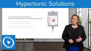 Hypertonic Solutions – Pharmacology | Lecturio Nursing